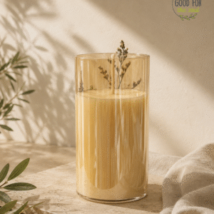 Tall Glass Cylinder Candle